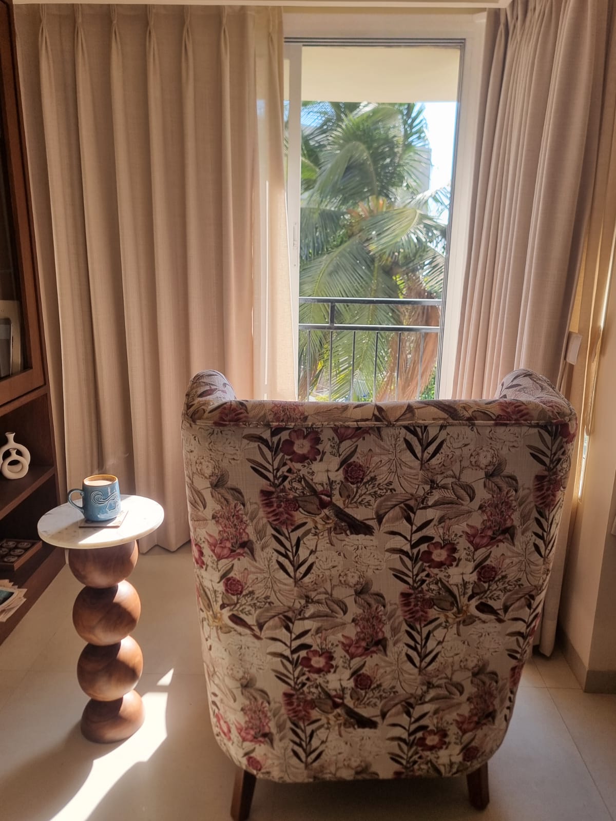 Ball Pack Table - Brown