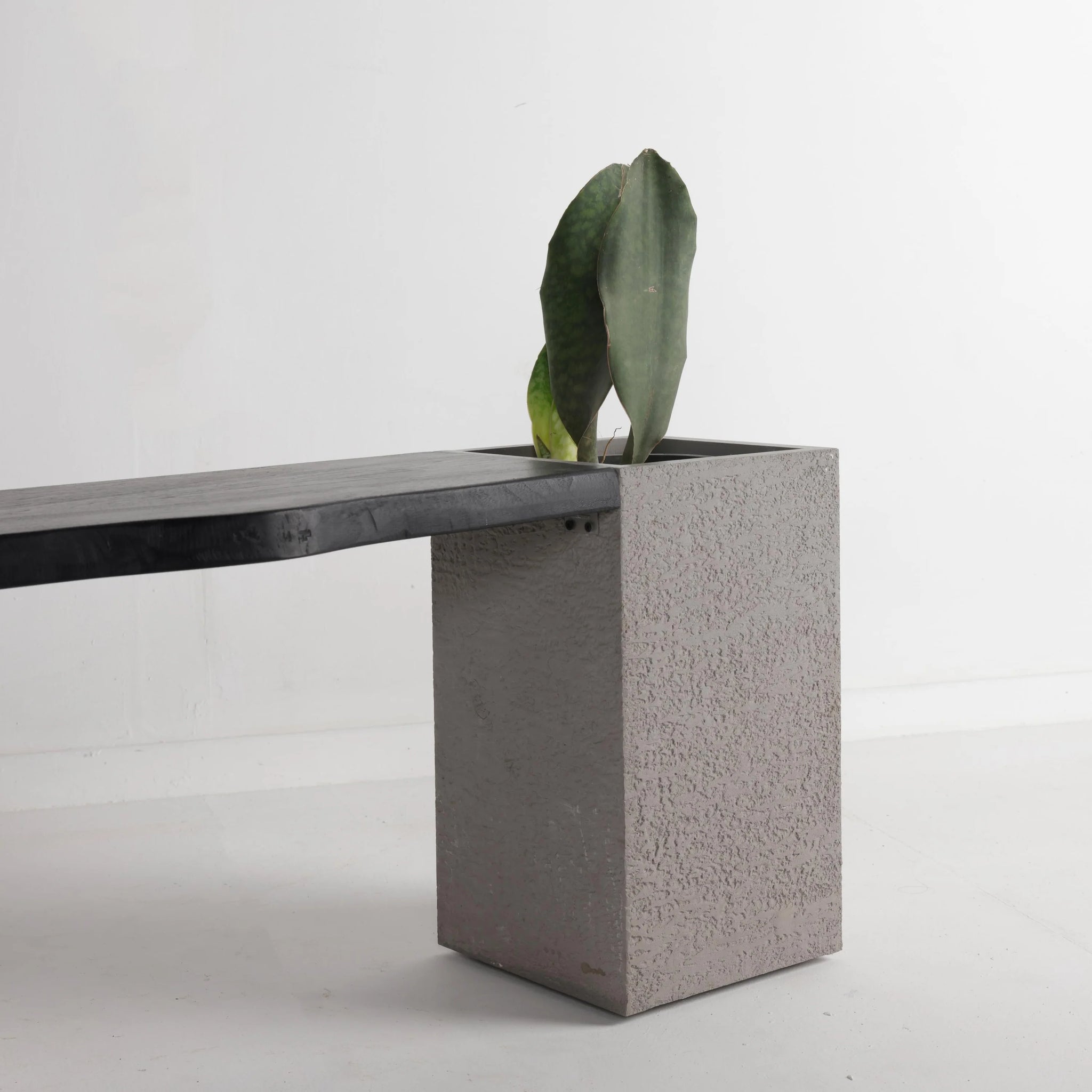 Dot Square Planter Bench