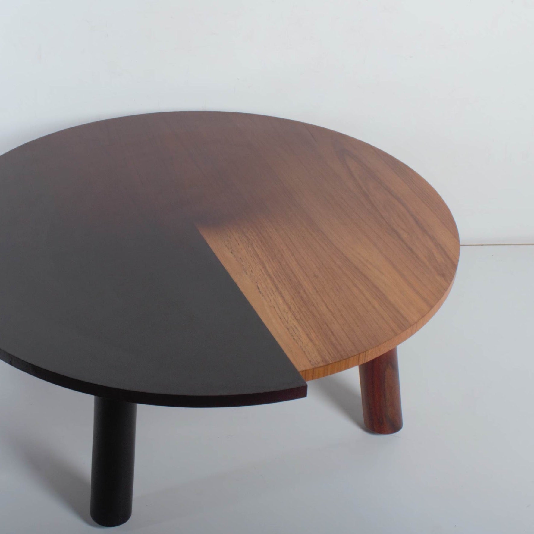 double circle coffee table