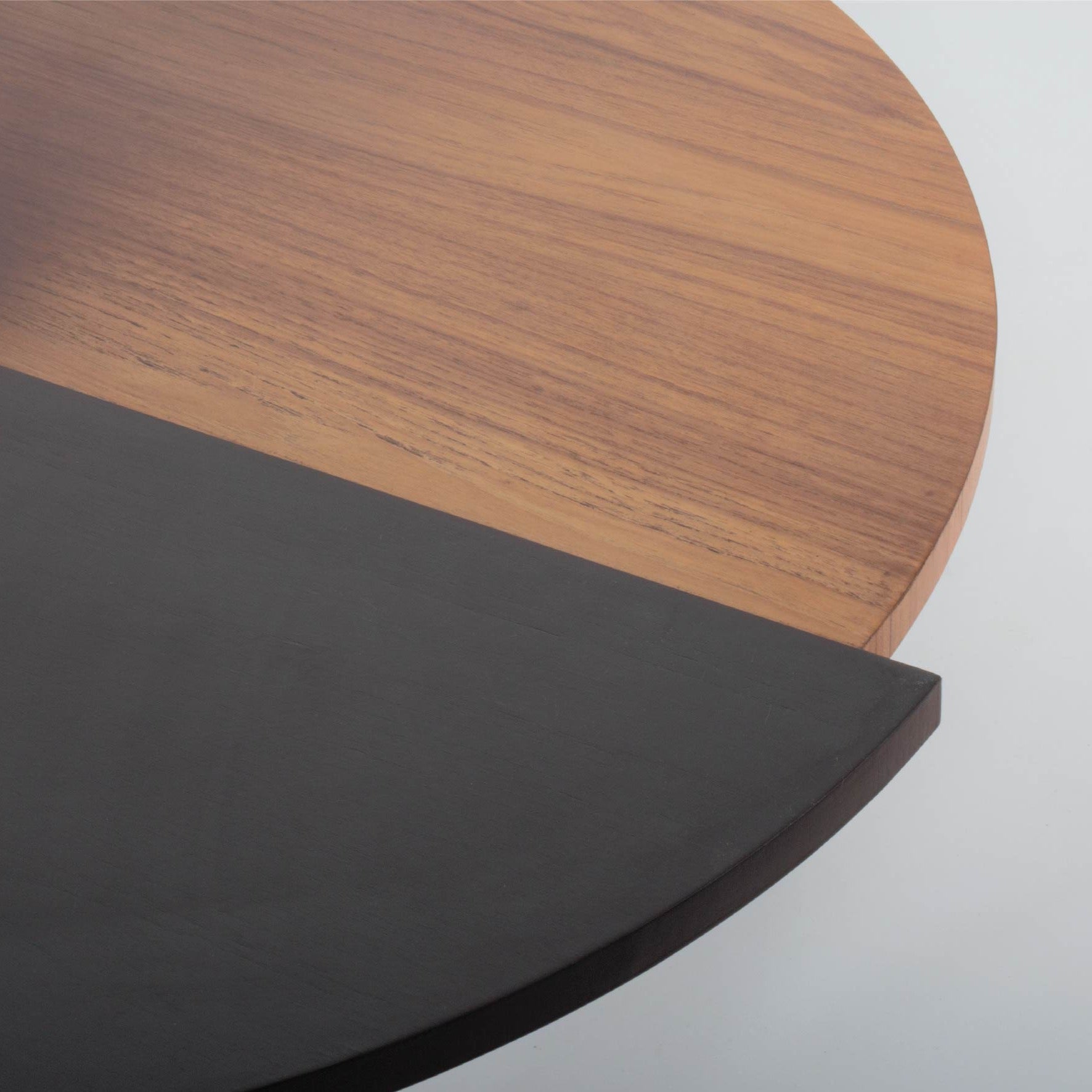 double circle coffee table