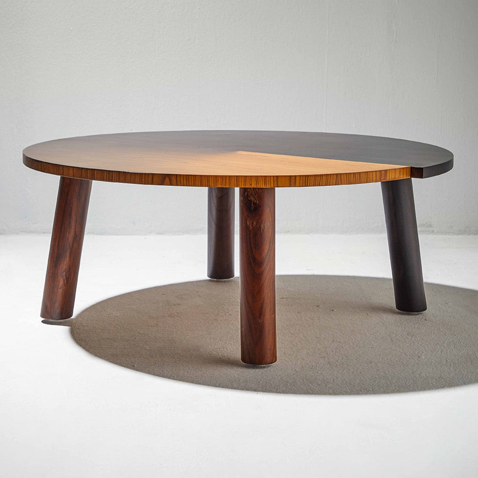 double circle coffee table