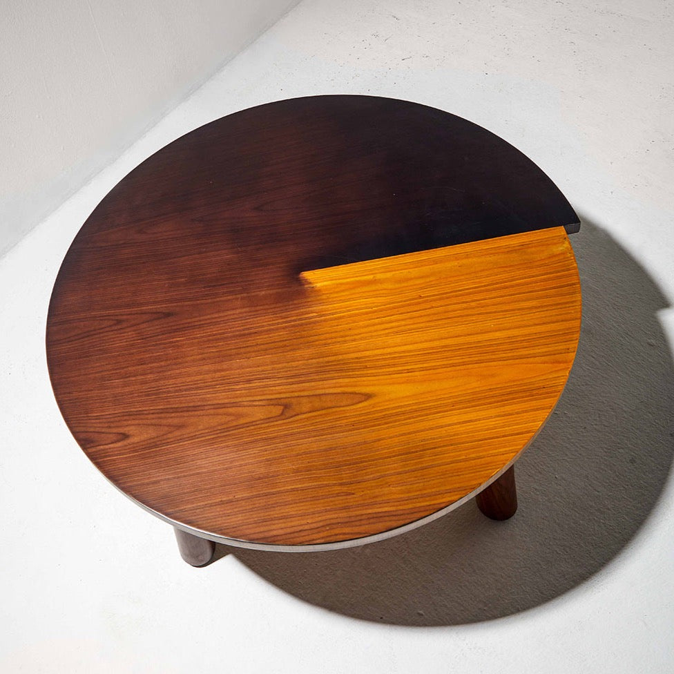 double circle coffee table