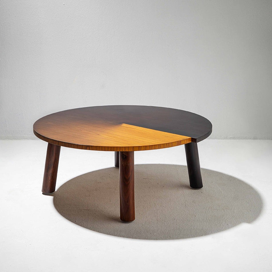 double circle coffee table