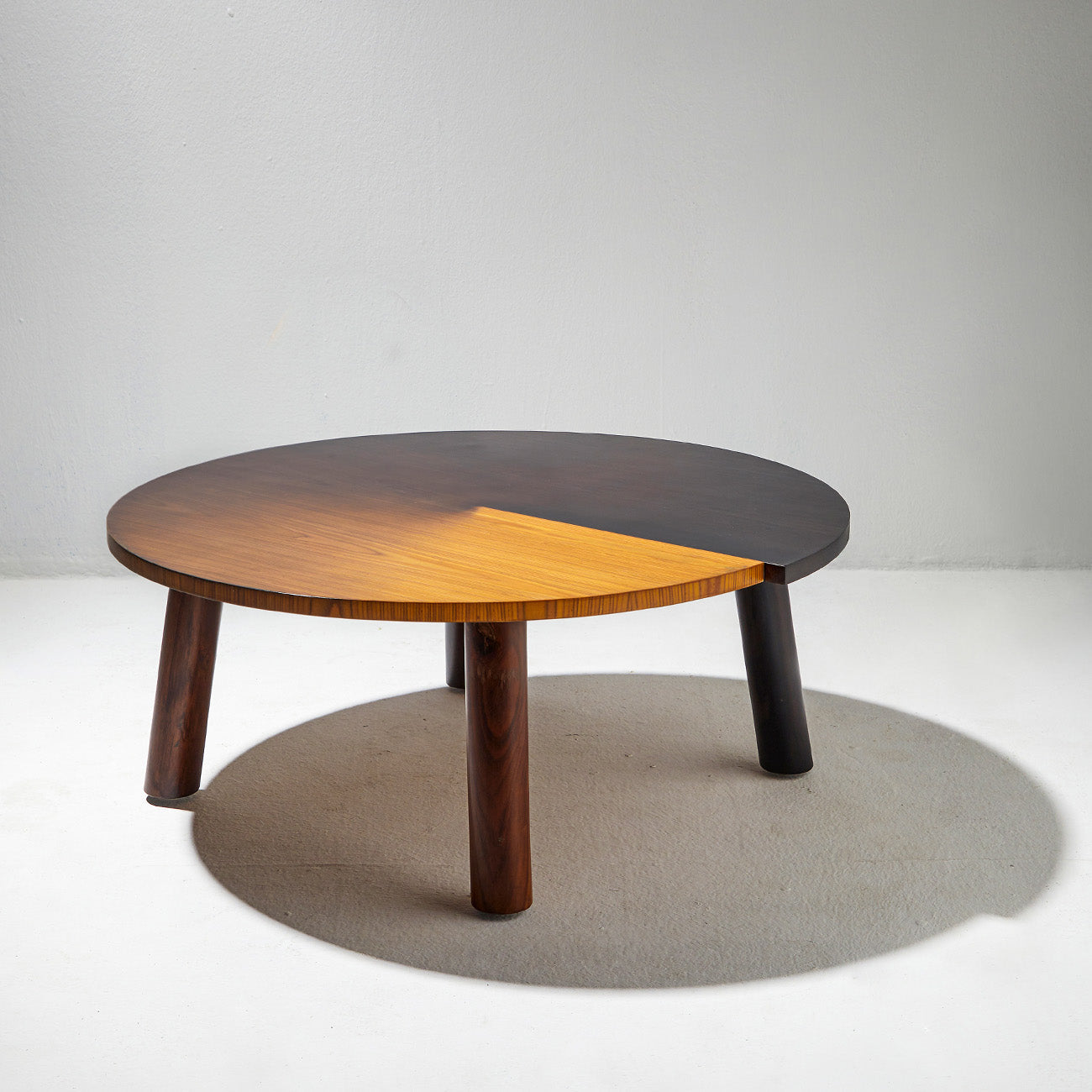 double circle coffee table