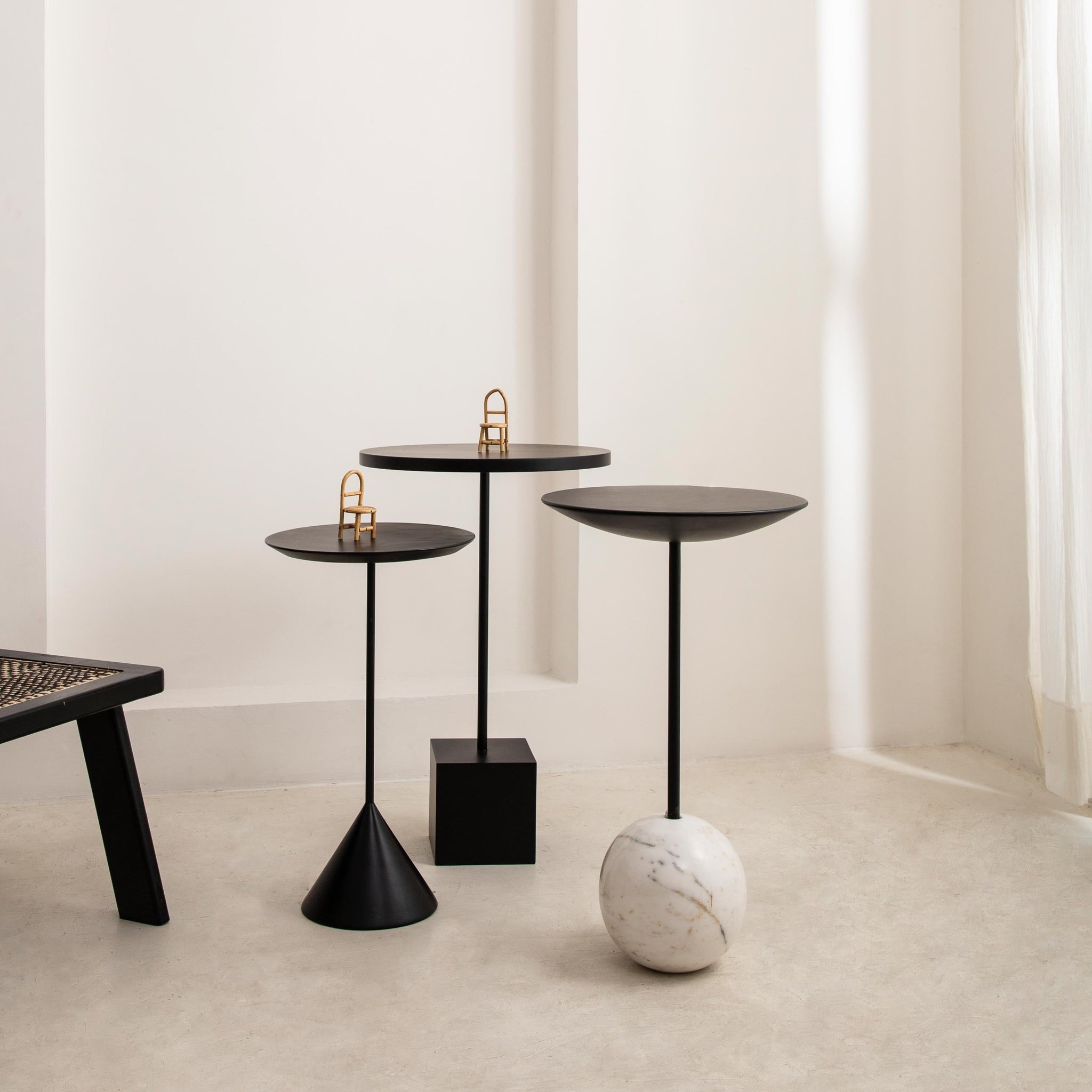 Ball End Table