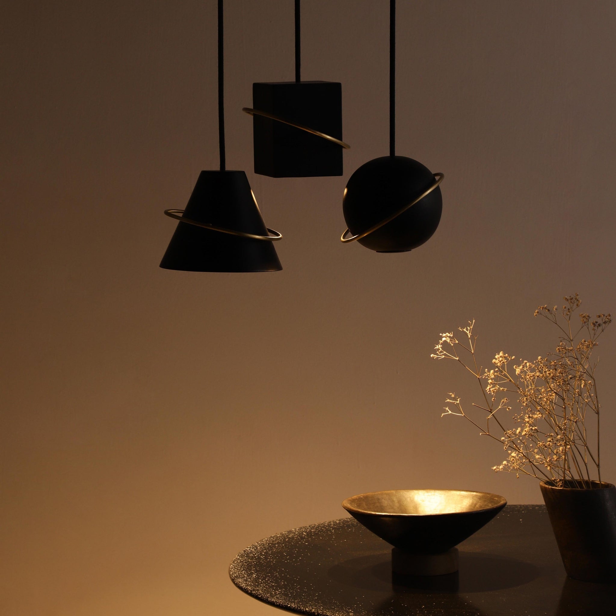 Orb Pendant Light (Set of 3)