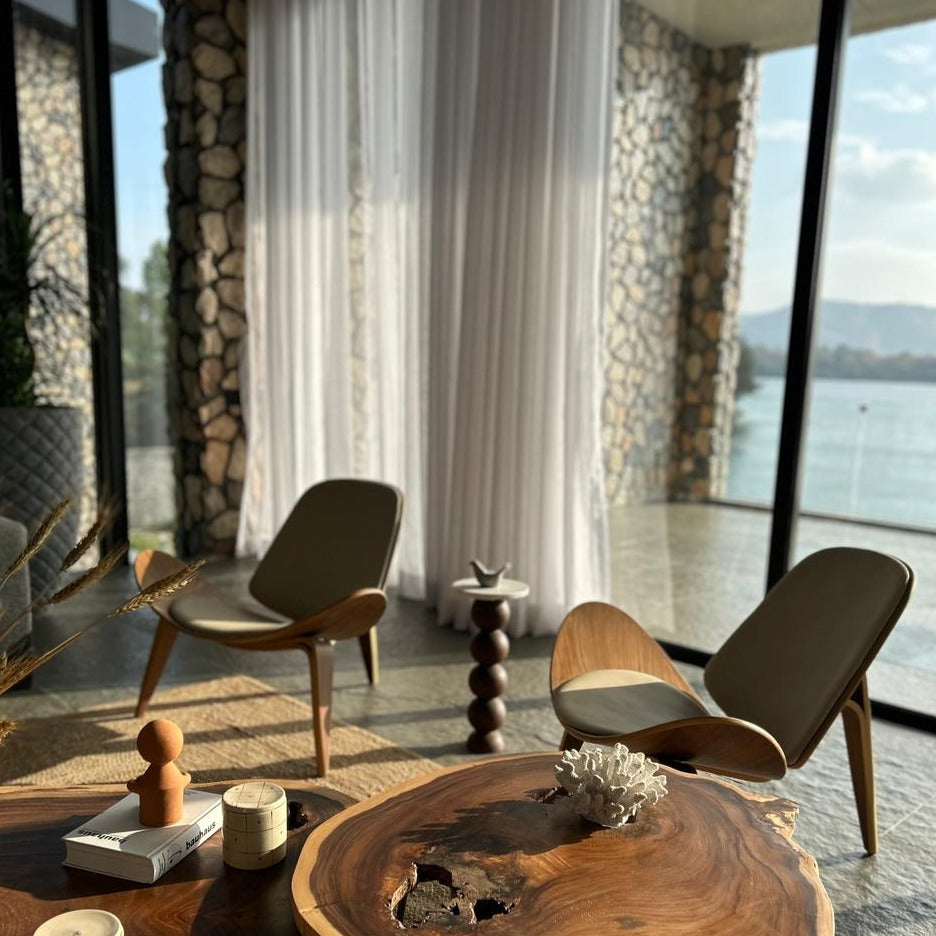 Ball Pack Table - Brown