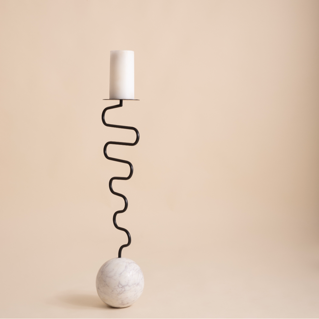 Standing Ball Candlestand