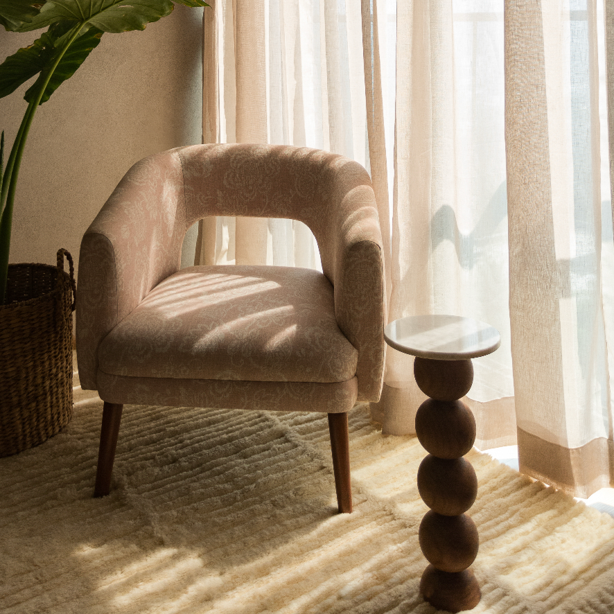 Ball Pack Table - Brown