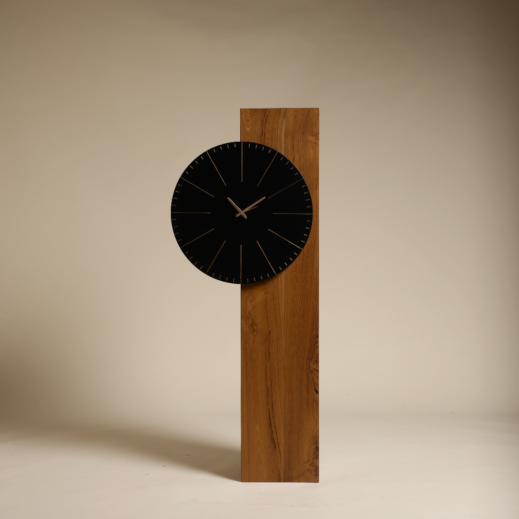 Off Centre Grandfather Clock