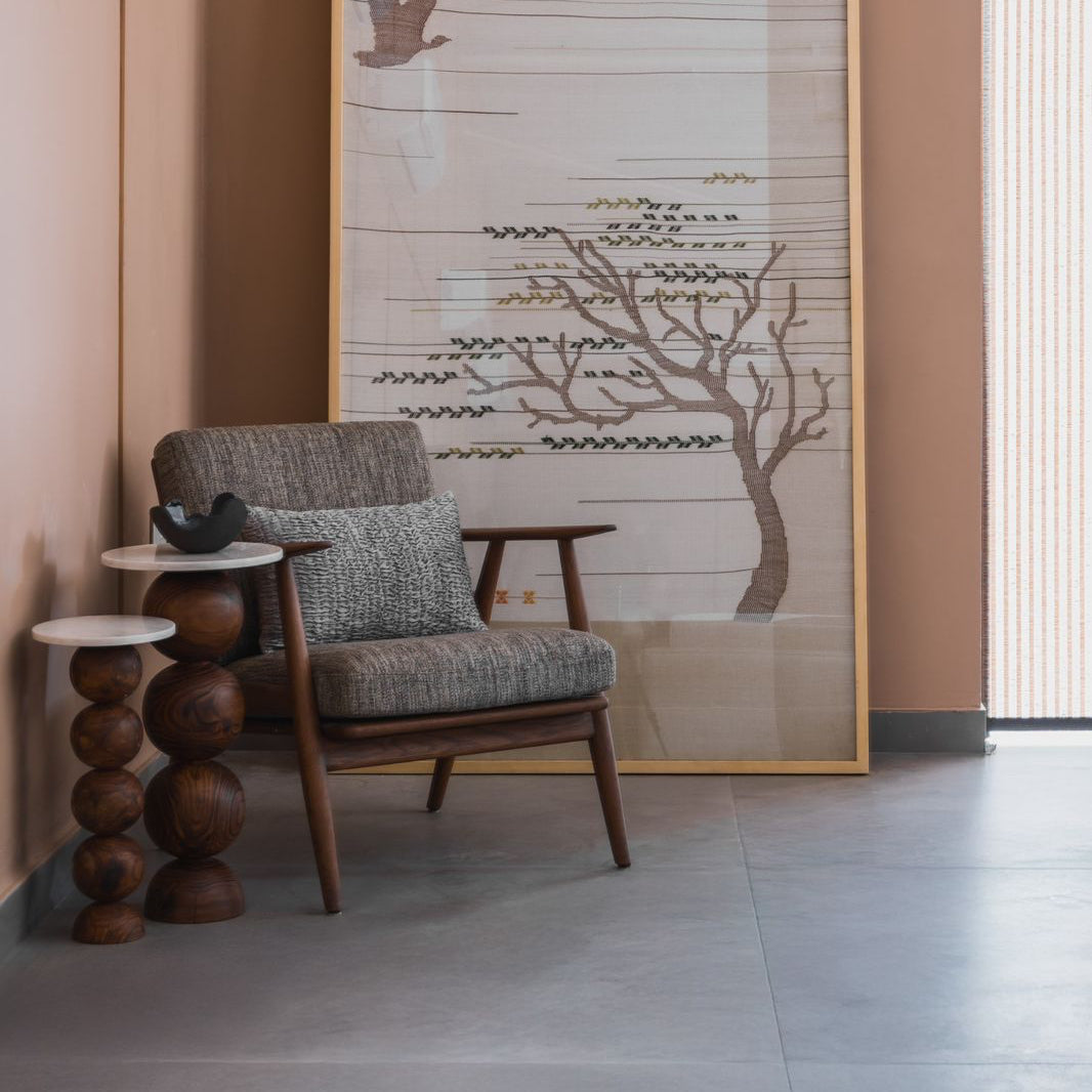 Ball Pack Table - Brown