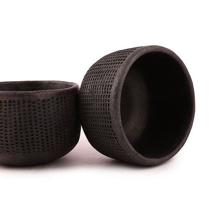 Square Texture Narrow Bowl