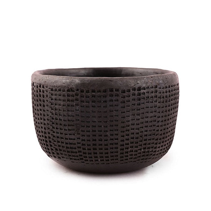 Square Texture Narrow Bowl